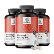 3x Adenozil/hidroksi B12 2000 µg, skupaj 270 kapsul