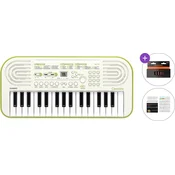Casio SA-50 Basic SET Otroške klaviature/otroški keyboard White