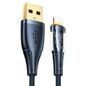 Joyroom Kabel Joyroom Star-Cloud Series A3 USB-A/Lightning 2.4A 1.2m z inteligentnim izklopom - črn