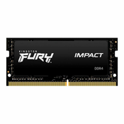 Kingston FURY Impact - DDR4 - kit - 64 GB: 2 x 32 GB - SO-DIMM 260-pin - 3200 MHz / PC4-25600 - unbuffered