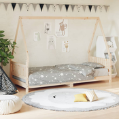 Okvir za djecji krevet 80 x 200 cm od masivne borovine
