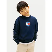 Tommy Hilfiger Jopa Smiley Flag KB0KB10258 Mornarsko modra Regular Fit