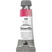 Maimeri Blu Akvarelne barve Magenta Quinacridone 186 12 ml 1 kos
