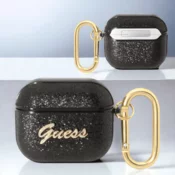 Guess Original Guess etui Glitter Flakes za slušalke AirPods 3 (GUA3HGGSHK)