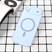 Maska za iPhone 17 Air 66 Magsafe Pure color svetlo plava
