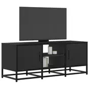 TV ormaric crni 100 x 35 x 41 cm konstruirano drvo i metal