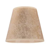 Duolla - Abažur za stonu lampu SOFIA XS E14, precnika 18,5 cm, zlatna