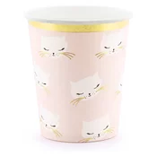 PartyDeco skodelice cat, 200 ml