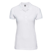 Blue Womens Stretch Polo Russell