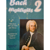 BACH HIGHLIGHTS VOL.2 AKKORDEON SOLO