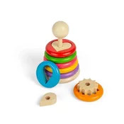 Bigjigs Toys Natikanje oblik na palico