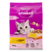 Whiskas 1+ s perutnino, 800 g