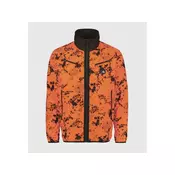 Obrnljiva flis jakna ALASKA 1795 RAPTOR Elk hunter PRO reversible - oranžna/rjavo/zelena