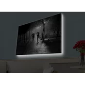 Opviq Slika na platnu sa LED osvetljenjem 45x70cm