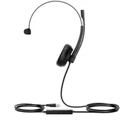 Yealink UH34 Mono UC Slušalke z mikrofonom Žični Naglavni trak Pisarna/klicni center USB vrsta-A Črna