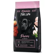 Fitmin Dog For Life Puppy All Breeds - Varčno pakiranje: 2 x 12 kg