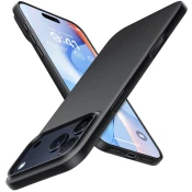 Premium ovitek Torras SlimFit MagSafe za iPhone 17 Pro Max - črn