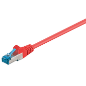 GOOBAY S/FTP CAT 6A patch 3m crveni mrežni prikljucni kabel