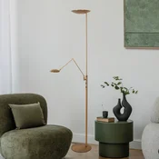 Steinhauer LED-stropna svetilka Daphne 2 + za branje, bronasta, CCT, daljinsko upravljanje - Dnevna soba/jedilnica - Sodobni - Kovina