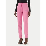 Versace Jeans Couture Spodnji del trenirke 80HAAT01 CF01T Roza Regular Fit