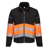 shumee SOFTSHELLJACKA MED HÖG VARSEL PW375BKO STORLEK XL - KUR 375O XL