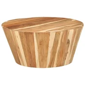 Stolic za kavu O 65 x 31 cm od masivnog bagremovog drva