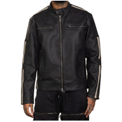 Moška jakna AFFLICTION - SILVER CHIEF - BLACK - 110OW407-BK