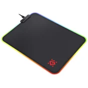 Defender podloga za miš za igranje crna L Light 3503004 mm, RGB