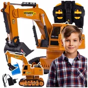 [paket][5] Velik bager na daljinsko upravljanje z zvokom RC Z755