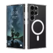 Maska Berlia Clear Mag Case Premium za Samsung S25 Ultra/ S938B transparent