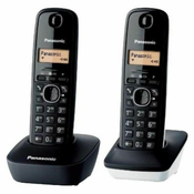 NEW Brezžični telefon Panasonic KX-TG1612SP1 Črna