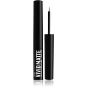Čopič za črtalo za oči Vivid Matte, črna 2 ml