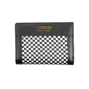 GUESS JEANS WOMEN'S WALLET BLACK