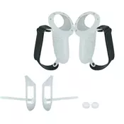 Meta Quest 3 – Silikonska zaštitna navlaka za kontrolere s anti-slip gripom i poklopcem baterije - Bijela