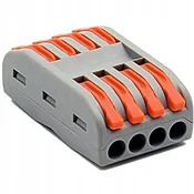 HITRO PRIKLJUČNI KONEKTOR ŽIČNI KONEKTOR 4x 0,08-4 mm2 1 kos PCT-224