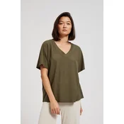 Marisse Womens Blouse L-Ts-4404 D.Olive