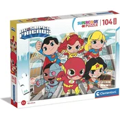 CLEMENTONI Puzzle 104 dela Maxi Dc Comics