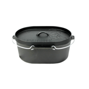 VALHAL OUTDOOR ovalna litoželezna posoda 9L (VH9L)
