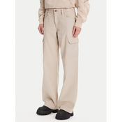 G-Star Raw Hlače iz tkanine Judee D24673-E078 Bež Relaxed Fit