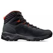 Muške cipele za planinarenje Mammut Mercury IV Mid GTX Men Veličina (EU): 44 / Boja: crna