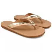 Ancient Greek Sandals Ženske japanke AMMOS-002, Smede