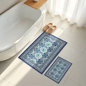 Lessentiel Maison Set prostirki za kupatilo Asr27, 2 dela, Plava