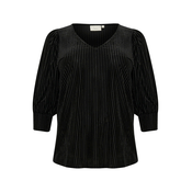 KAFFE CURVE Bluza Cacanna črna