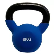 Fitmotiv Kettlebell utež, neopren, 6 kg