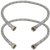Fleksibilni priključek 3/8” za pipe, fitingi 70 CM, komplet 2 kosov