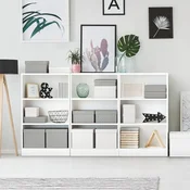 Esselte Home Škatla za shranjevanje, velikost M, bela, 3 kos