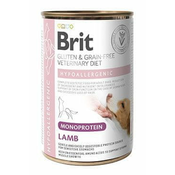 Brit VD Dog GF Cons Mono Protein Hypoall. Jagnječje meso 400g