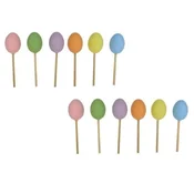 Rayher. Jajčka na palčki, pisana, set 12, 2.5cm