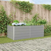 Sadilica Svijetlo siva 195 x 100 x 75 cm Cinkani celik