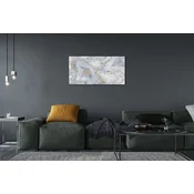 tulup.si Slika na akrilnem steklu Marmor kamniti zid 120x60 cm 4 obešalnika